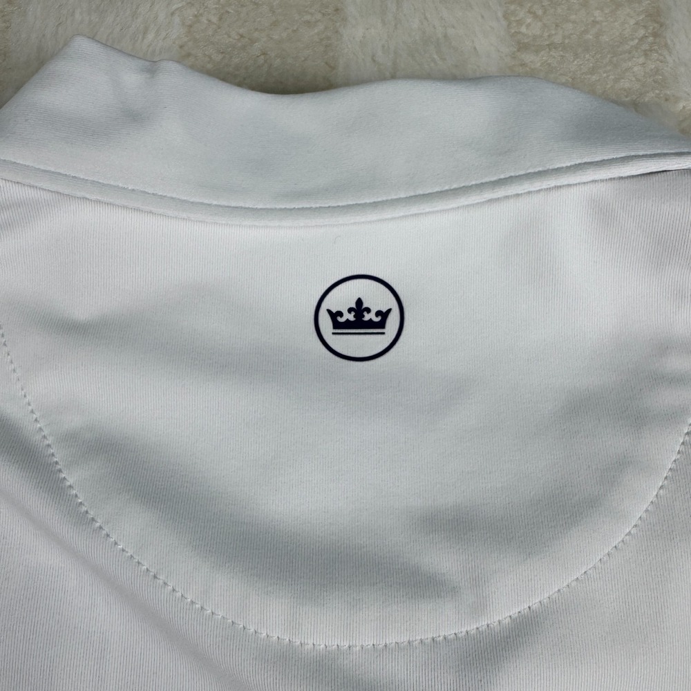 Peter Millar Women's PGA Tour Polo Size S White Meiomi Wine Official NWT - Picture 9 of 12